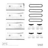 Dynamic Friction 1973-1997 Chrysler Town & Country Front/Rear Premium Hardware Kit by Dynamic Friction Company 340-40010