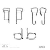 Dynamic Friction 1984-1990 Chrysler Town & Country Front Premium Hardware Kit by Dynamic Friction Company 340-40013