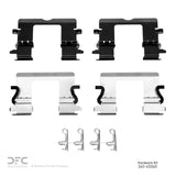 Dynamic Friction 2014-2023 Dodge Charger Rear Premium Hardware Kit by Dynamic Friction Company 340-40040