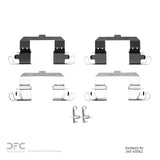 Dynamic Friction 2016-2017 Chrysler 200 Front Premium Hardware Kit by Dynamic Friction Company 340-40042