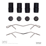 Dynamic Friction 2014-2020 Audi S3 (USA/Canada) Rear Premium Hardware Kit by Dynamic Friction Company 340-42004