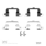 Dynamic Friction 2013-2022 Chrysler 200 Front Premium Hardware Kit by Dynamic Friction Company 340-42013