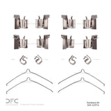 Dynamic Friction 2014-2023 Jeep Cherokee Front Premium Hardware Kit by Dynamic Friction Company 340-42014
