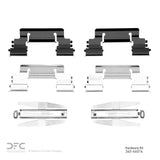 Dynamic Friction 2000-2006 Cadillac Escalade ESV Rear Premium Hardware Kit by Dynamic Friction Company 340-46014