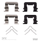 Dynamic Friction 2013-2019 Cadillac CTS Rear Premium Hardware Kit by Dynamic Friction Company 340-46020