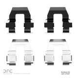 Dynamic Friction 1991-2010 Buick Century Rear Premium Hardware Kit by Dynamic Friction Company 340-47020