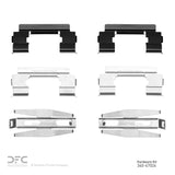 Dynamic Friction 1997-2013 Chevrolet Corvette Front Premium Hardware Kit by Dynamic Friction Company 340-47024