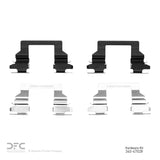 Dynamic Friction 2004-2012 Chevrolet Cobalt Front Premium Hardware Kit by Dynamic Friction Company 340-47028