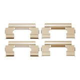 Dynamic Friction 2004-2009 Cadillac XLR Front Premium Hardware Kit by Dynamic Friction Company 340-47030