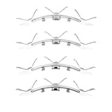 Dynamic Friction 2006-2013 Chevrolet Corvette Front Premium Hardware Kit by Dynamic Friction Company 340-47032