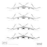 Dynamic Friction 2006-2013 Chevrolet Corvette Front Premium Hardware Kit by Dynamic Friction Company 340-47032