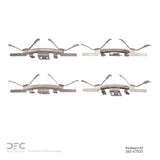 Dynamic Friction 2006-2013 Chevrolet Corvette Rear Premium Hardware Kit by Dynamic Friction Company 340-47033