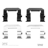Dynamic Friction 2007-2015 Chevrolet Captiva Sport Front Premium Hardware Kit by Dynamic Friction Company 340-47034