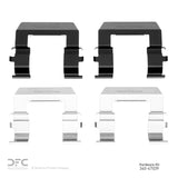 Dynamic Friction 2010-2017 Chevrolet Camaro Front Premium Hardware Kit by Dynamic Friction Company 340-47039