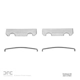 Dynamic Friction 1973-2012 Chevrolet C3500HD Rear/Front Premium Hardware Kit by Dynamic Friction Company 340-47045
