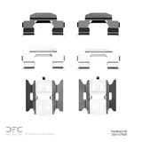 Dynamic Friction 1997-2005 Chevrolet Blazer Rear Premium Hardware Kit by Dynamic Friction Company 340-47048