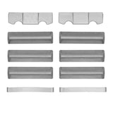Dynamic Friction 1983-2005 Chevrolet C3500HD Rear/Front Premium Hardware Kit by Dynamic Friction Company 340-47053
