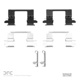 Dynamic Friction 2015-2020 Chevrolet Colorado Rear Premium Hardware Kit by Dynamic Friction Company 340-47055