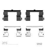 Dynamic Friction 2016-2021 Buick Regal TOURX Front Premium Hardware Kit by Dynamic Friction Company 340-47066