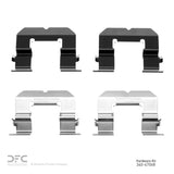 Dynamic Friction 2016-2023 Chevrolet Cruze Front Premium Hardware Kit by Dynamic Friction Company 340-47068