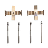 Dynamic Friction 2020-2025 Chevrolet Corvette Rear Premium Hardware Kit by Dynamic Friction Company 340-47076