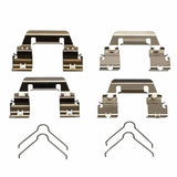 Dynamic Friction 2021-2022 Chevrolet Colorado Rear Stainless Steel Hardware Kit by Dynamic Friction Company 340-47077SS