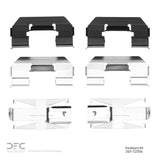 Dynamic Friction 1997-2005 Chevrolet Malibu Front Premium Hardware Kit by Dynamic Friction Company 340-52004