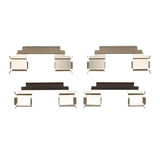 Dynamic Friction 2004-2015 Buick Terraza Front Premium Hardware Kit by Dynamic Friction Company 340-52008