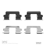 Dynamic Friction 2008-2017 Chevrolet Caprice Rear Premium Hardware Kit by Dynamic Friction Company 340-52012