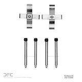 Dynamic Friction 1997-2008 Chevrolet/Opel Astra (Mexico) Rear Premium Hardware Kit by Dynamic Friction Company 340-53000