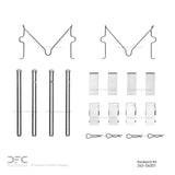 Dynamic Friction 1990-2003 Ford Aspire Front Premium Hardware Kit by Dynamic Friction Company 340-54001