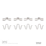 Dynamic Friction 1990-1996 Ford Escort Rear Premium Hardware Kit by Dynamic Friction Company 340-54002
