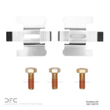 Dynamic Friction 1993-2005 Ford Taurus (Excl SHO) Rear Premium Hardware Kit by Dynamic Friction Company 340-54018