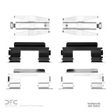 Dynamic Friction 1999-2004 Ford Mustang Front Premium Hardware Kit by Dynamic Friction Company 340-54022