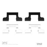 Dynamic Friction 2005-2014 Ford Mustang Rear Premium Hardware Kit by Dynamic Friction Company 340-54025
