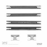 Dynamic Friction 1988-2007 Ford F-1959 Commercial Stripped Chassis Front/Rear Premium Hardware Kit by Dynamic Friction Company 340-54037