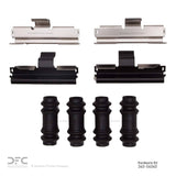 Dynamic Friction 1995-2007 Dodge Ram 3500 Van Front Premium Hardware Kit by Dynamic Friction Company 340-54040