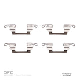 Dynamic Friction 1999-2005 Ford F-350 Super Duty 2WD Rear Premium Hardware Kit by Dynamic Friction Company 340-54045