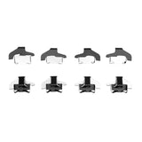 Dynamic Friction 2005-2010 Ford F-350 Super Duty 2WD Rear Premium Hardware Kit by Dynamic Friction Company 340-54054