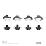 Dynamic Friction 2005-2010 Ford F-350 Super Duty 2WD Rear Premium Hardware Kit by Dynamic Friction Company 340-54054