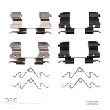 Dynamic Friction 2006-2019 Ford Explorer Front Premium Hardware Kit by Dynamic Friction Company 340-54064