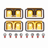 Dynamic Friction 1984-1994 Ford 8000 Series (Air Over Hydros) Front Premium Hardware Kit by Dynamic Friction Company 340-54072