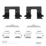 Dynamic Friction 2015-2021 Ford Mustang Rear Premium Hardware Kit by Dynamic Friction Company 340-54076