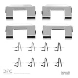 Dynamic Friction 2000-2006 Ford Thunderbird Front Premium Hardware Kit by Dynamic Friction Company 340-55002