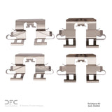 Dynamic Friction 2006-2013 Ford Fusion Rear Premium Hardware Kit by Dynamic Friction Company 340-55003