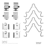 Dynamic Friction 1987-1995 Mazda MX-3 Rear Premium Hardware Kit by Dynamic Friction Company 340-56001