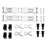 Dynamic Friction 1968-1972 Ford Custom Front Premium Hardware Kit by Dynamic Friction Company 340-56002