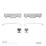 Dynamic Friction 1972-1980 American Motors Hornet Front Premium Hardware Kit by Dynamic Friction Company 340-56003