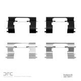 Dynamic Friction 2003-2011 Chrysler Pacifica Front Premium Hardware Kit by Dynamic Friction Company 340-56011