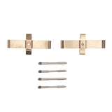 Dynamic Friction 2004-2008 Acura TL Front Premium Hardware Kit by Dynamic Friction Company 340-58003
